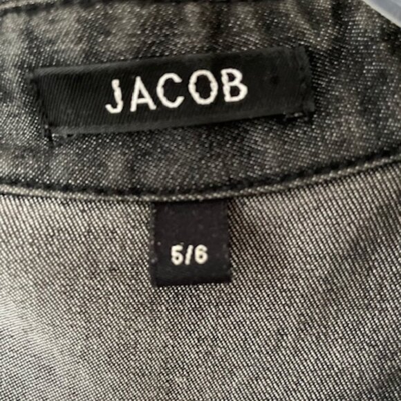 Long Denim Jean Jacket Jacob 90s - Picture 8 of 15
